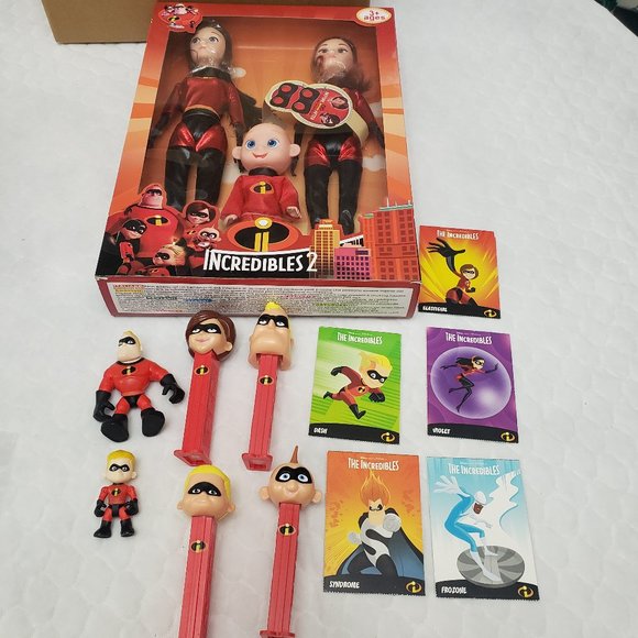 Disney The Incredibles Bundle- Toys, Dolls, Cards - Picture 1 of 10